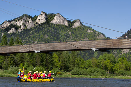 Rafting Poland under the Three Crowns (the Pieniny Mountains)